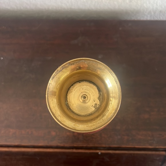 Etched Indian brass, EUC - Picture 4 of 5